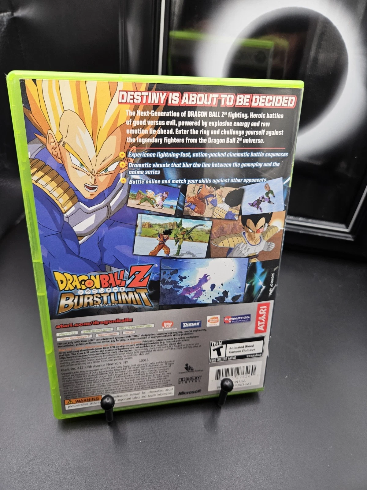 Dragonball Z Burst Limit Xbox 360 NTSC ( Preowned ) - Image 3