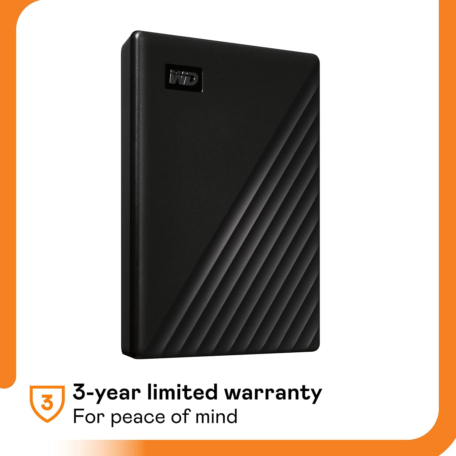 Western Digital WD 5TB My Passport Portable Hard Disk Drive, USB 3.0 with Automatic Backup, 256 Bit AES Hardware Encryption,Password Protection,Compatible with Windows and Mac, External HDD-Black - Image 7