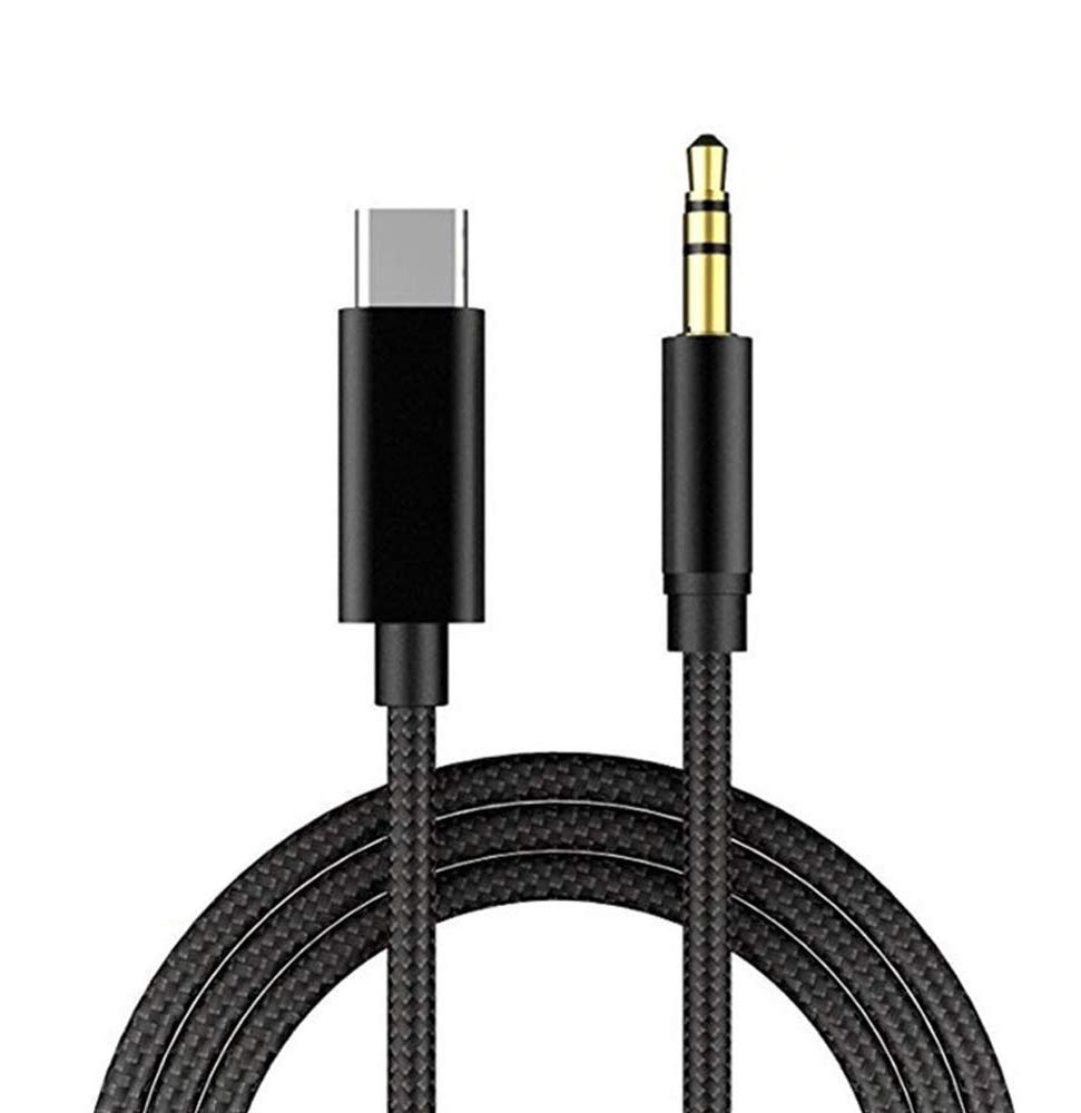 Accede Av King Type C To 3.5Mm Audio Jack AUX Cable Black Accede Av King Type C To 3.5Mm Audio Jack AUX Cable Black - Image 1