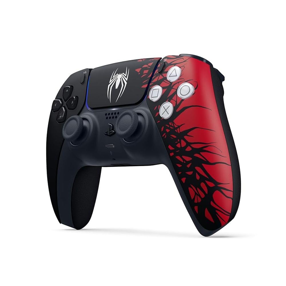 Compatible Dualshock 4 Wireless Controller for PS4 Spiderman Print Black - Image 3