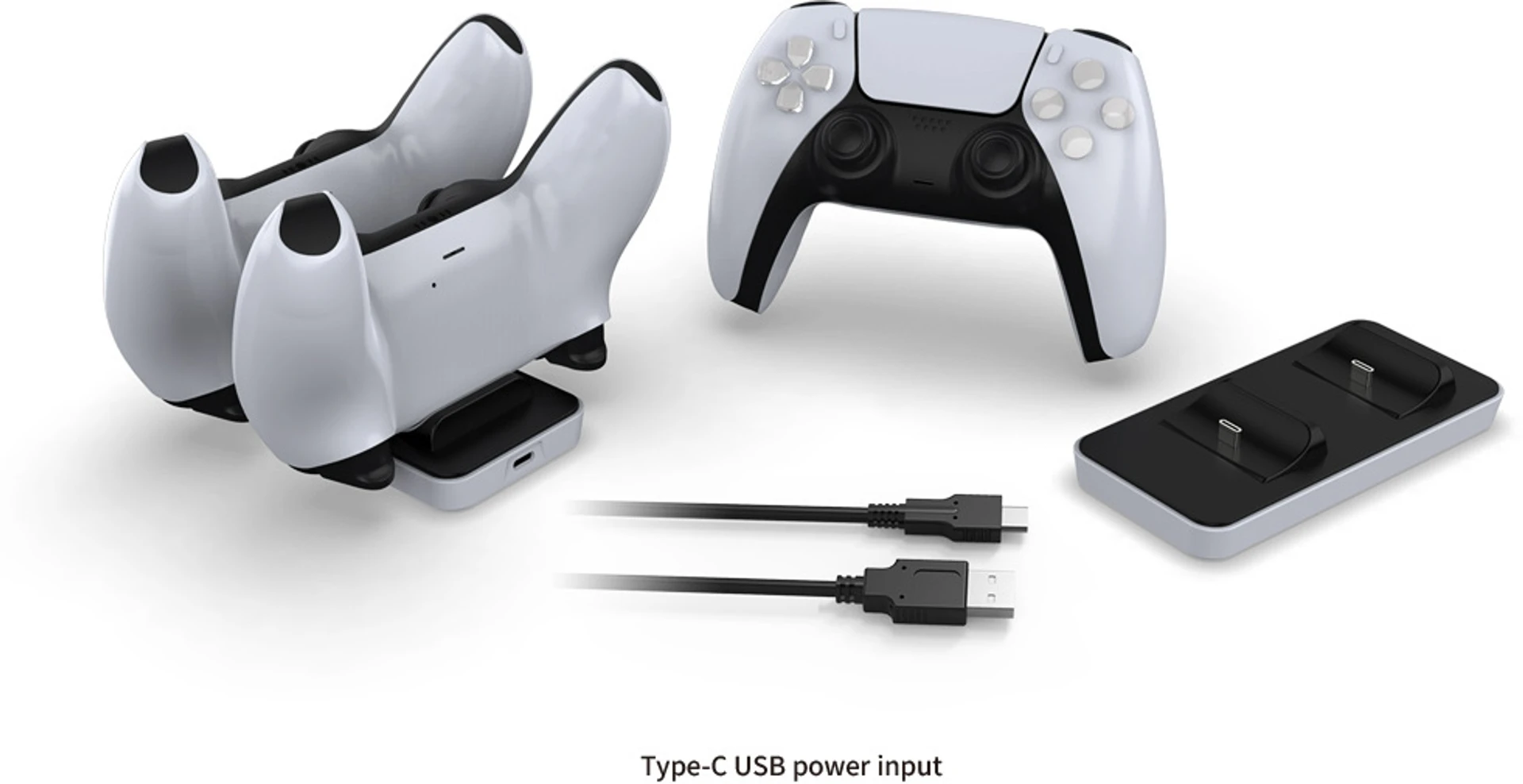 DOBE TP5-0591 PS5 Charging Dock, Dual Controller Fast Charger,Charging Dock, LED Indicator, Overcharge Protection, Compact And Durable - Image 2