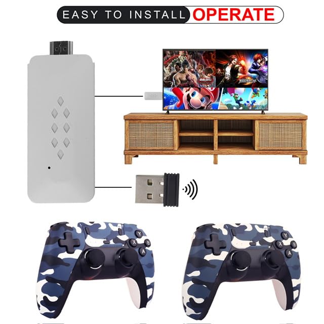 M22 Special Edition Retro Gaming Console - Wireless Controller Gamepad - with 52 Emulators 30,000+ Games,HD Graphics,64GB Storage - Image 5