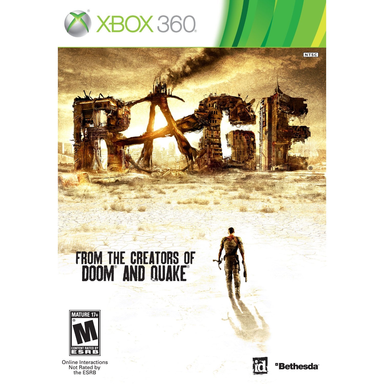 RAGE XBOX 360 PAL ( Preowned ) - Image 1