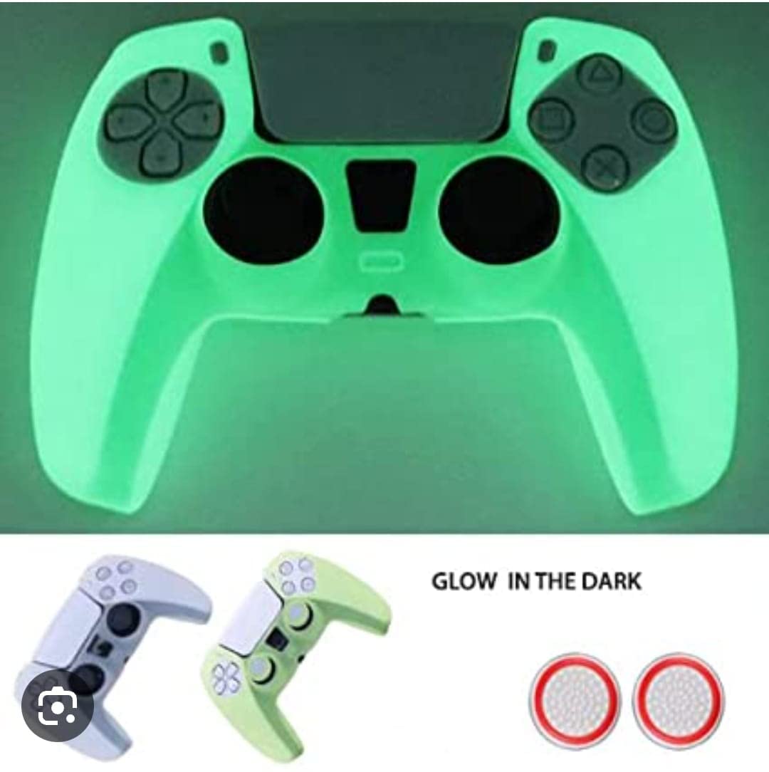 Glow in The Dark GID Silicon cover for PS5 Playstation 5 controller - Image 4