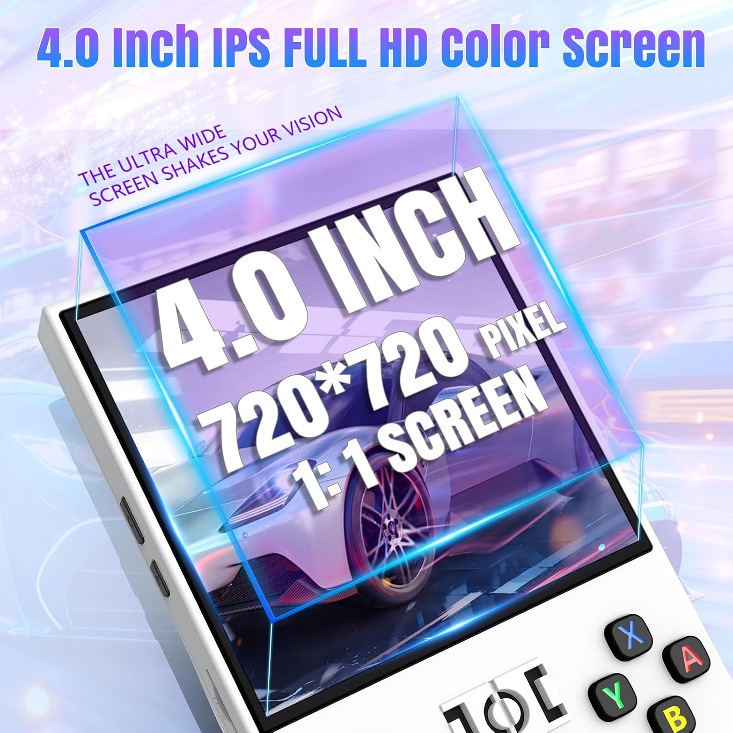R36MAX 64gb Retro Handheld Game Console White - Image 3