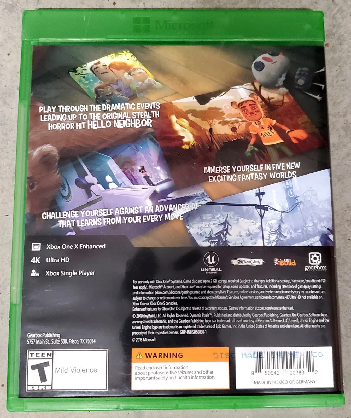 Hello Neighbor Hide & Seek For Xbox One ( Preowned ) - Image 2