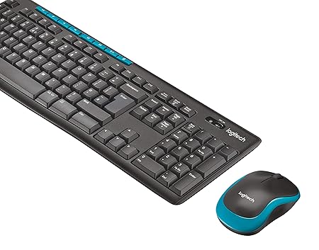 Logitech MK275 Full Size USB Wireless Keyboard Mouse Combo Set For Windows Logitech MK275 Full Size USB Wireless Keyboard Mouse Combo Set For Windows - Image 4