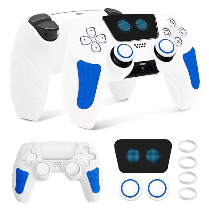 PS5 Controller Silicon Cover 2 Thumb Grip Astro Bot Theme - Image 1