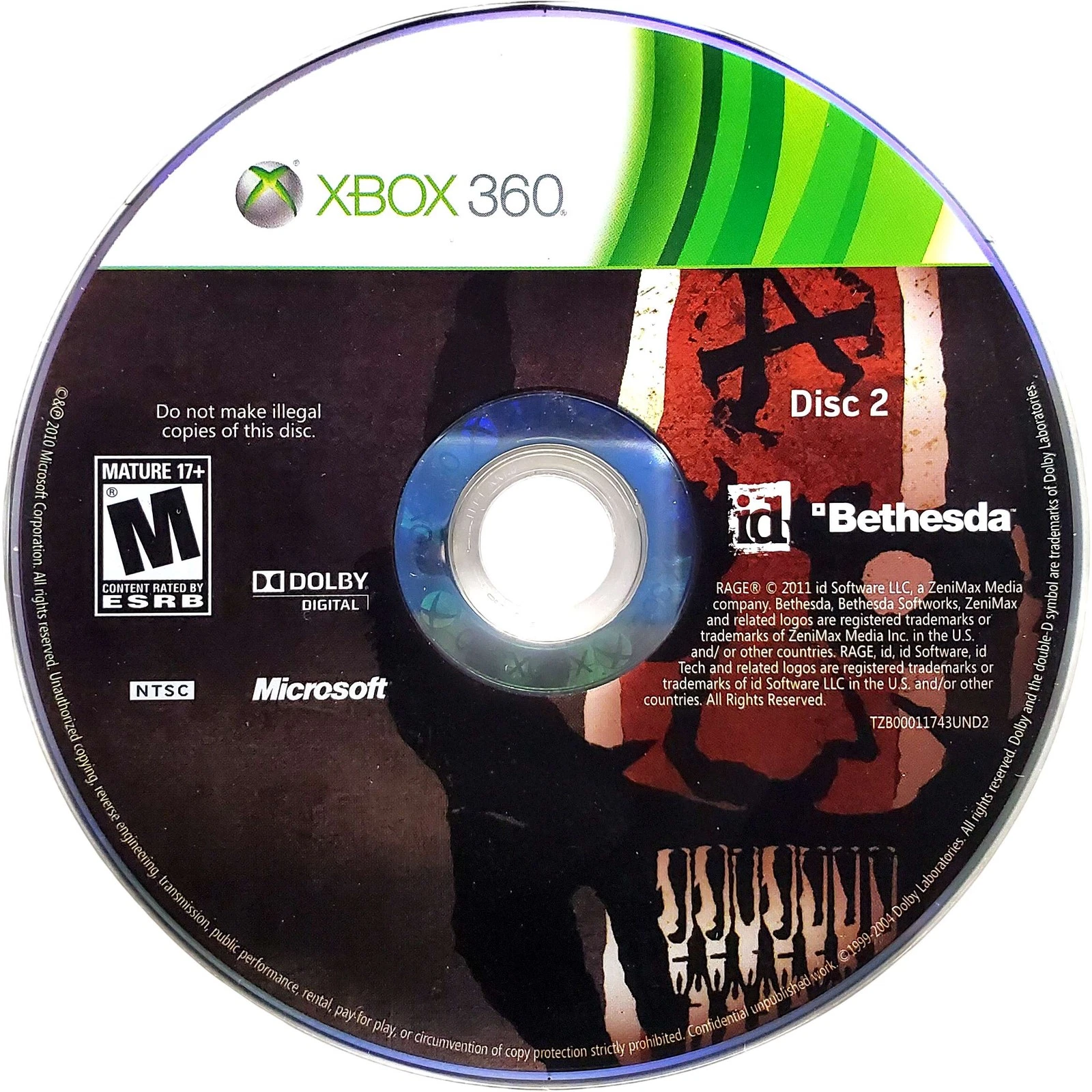 RAGE XBOX 360 PAL ( Preowned ) - Image 5