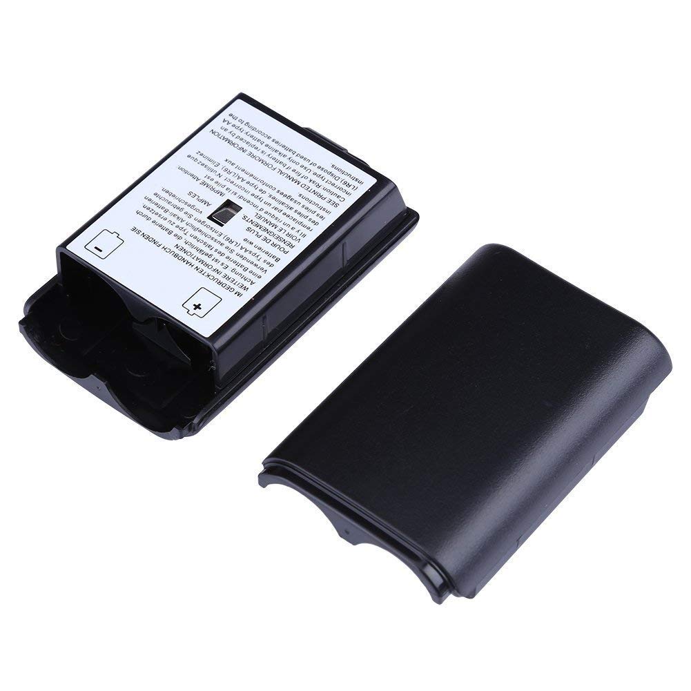 Xbox 360 Wireless Controller Battery Cover AA Black, Battery Back Cover Case Shell Pack - Image 6