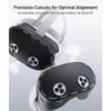 Premium Meta Quest 3S Front Silicone Cover Case With 2 Thumb Grips - Image 4