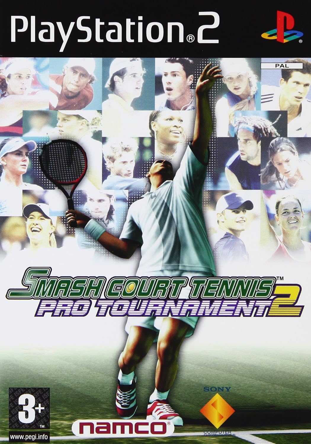 Smash Court Tennis pro tournament 2 PS2 ( Preowned ) - Image 1