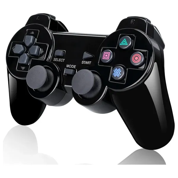 Playx Twin Vibration Wireless Analog Controller Compatible for PS2/PS1/PSX  2.4G Dual Vibration Gamepad Remote Joypad with Receiver Compatible with Playstation2 (Batteries Not Included) - Image 8