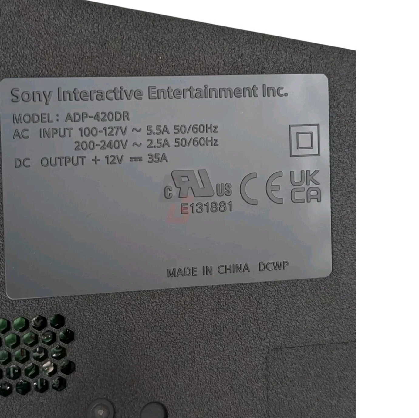 OEM PS5 Pro Power Supply ADP-420DR for PlayStation 5 CFI-7019 - Image 3