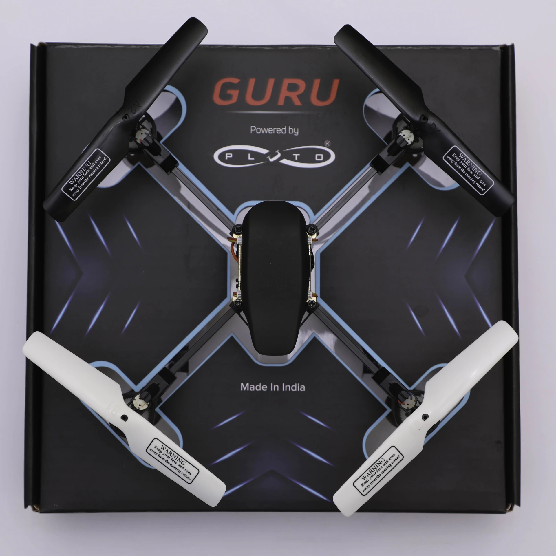 Pluto Guru RC Mini Drone Kit with 1080p Camera for STEM Education - Image 1
