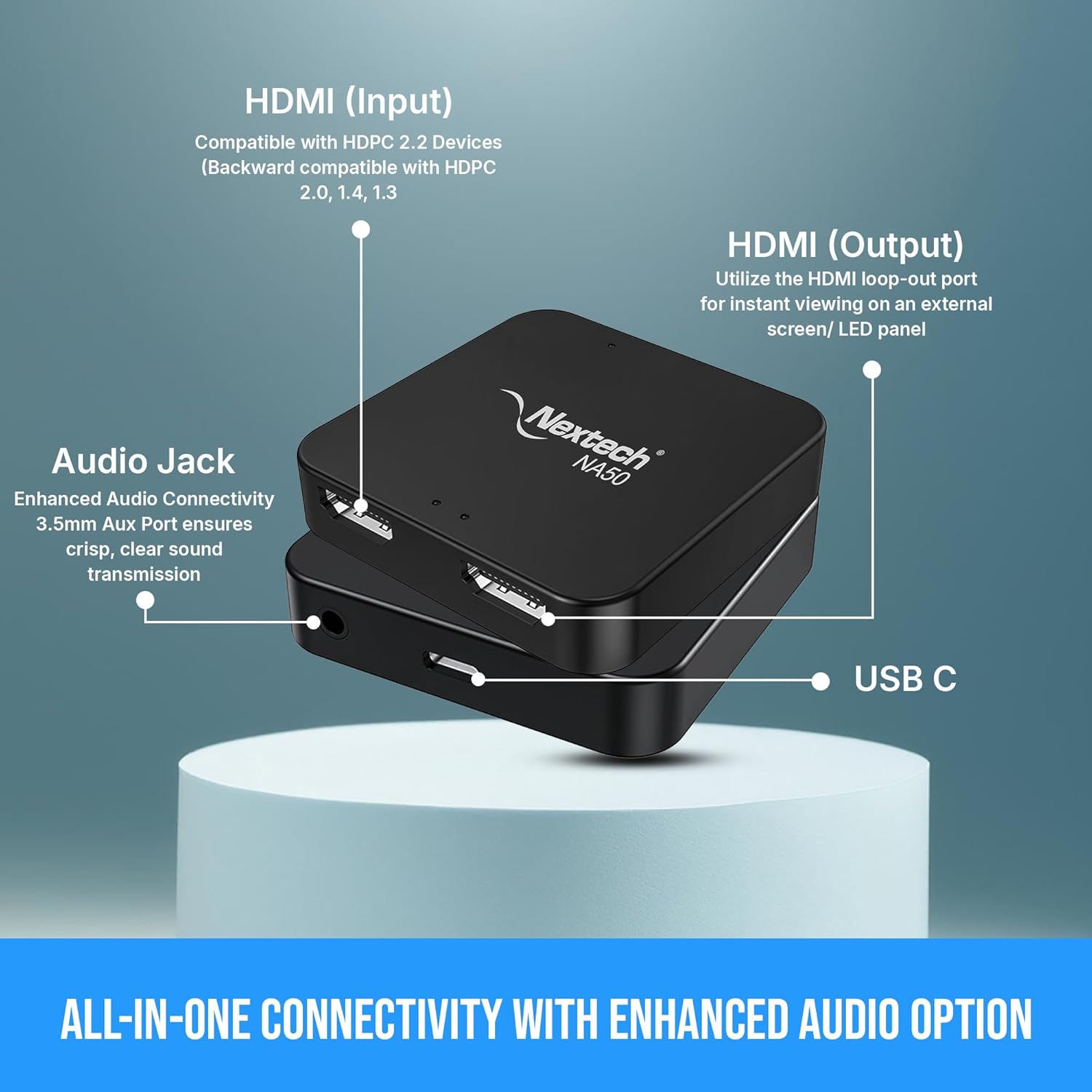 Nextech HDMI Video Capture Card USB 3.0, 4K@30Hz Pass Through,1080P@60FPS Ultra Low Latency for PS5, Xbox, Camera, PC Streaming, Recording Live - Image 5