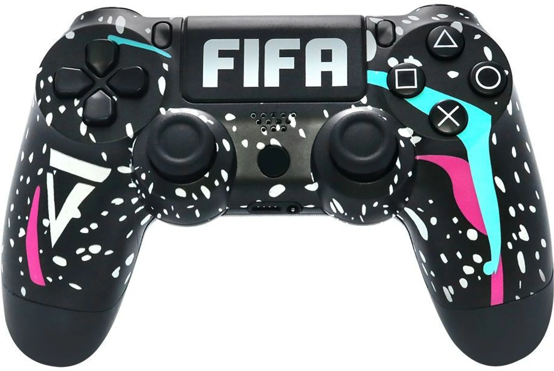 Dualshock 4 PS4 Wireless Controller Fifa Black Edition Black for PS4 - Image 1