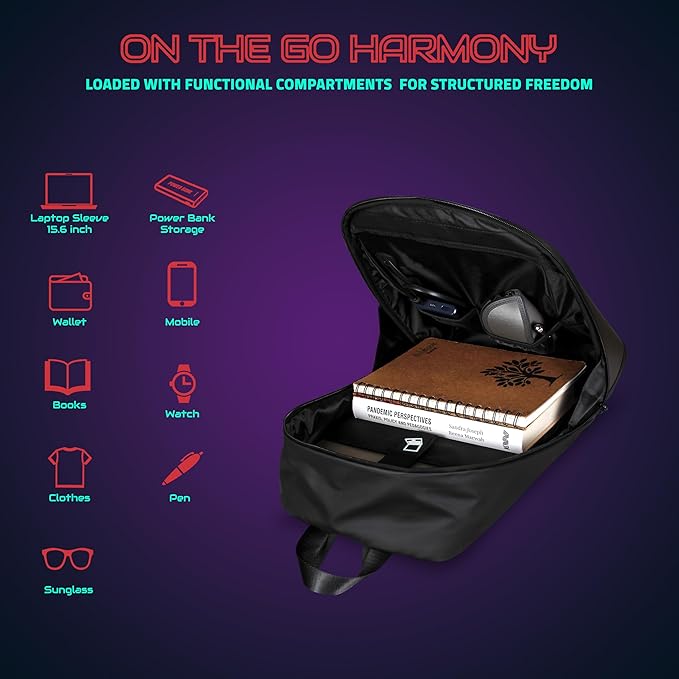 LED Backpack 17L, Smart Display Bag, App Controlled, Programmable Screen And Water Resistant, Unisex Daypack For School, College, Travel, Laptop, Men And Women - Image 7