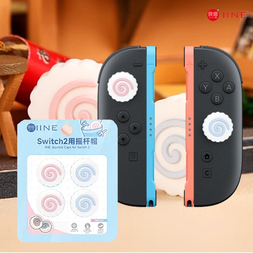 IINE Kamaboko Theme Compatible with Nintendo Switch 2 and Pro Controller L1149 - Image 1