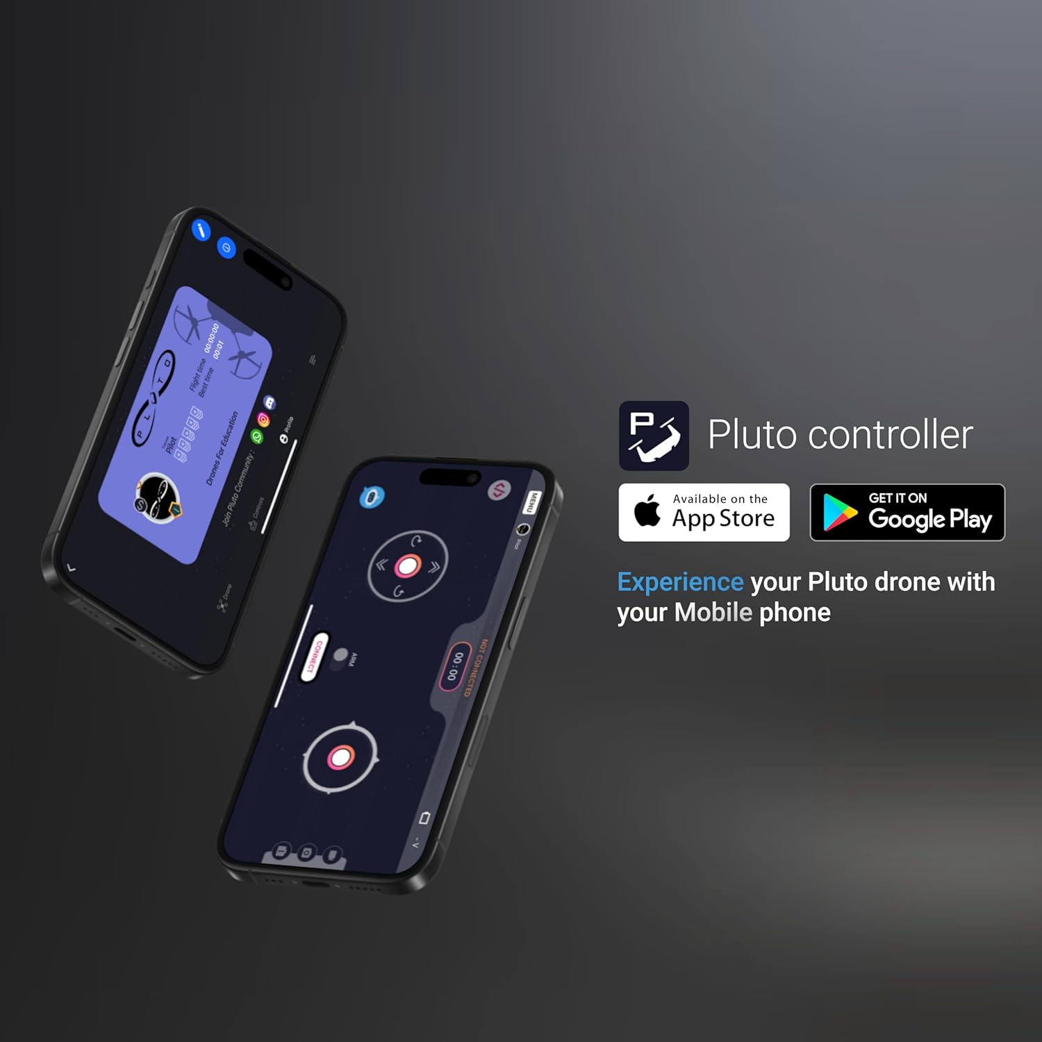 Drone Pluto 1.2 DIY Nano Drone Kit, Educational STEM, Crash-Resistant, Smartphone Controlled, Coding with Pluto Blocks And IDE, 25+ Projects - Image 5