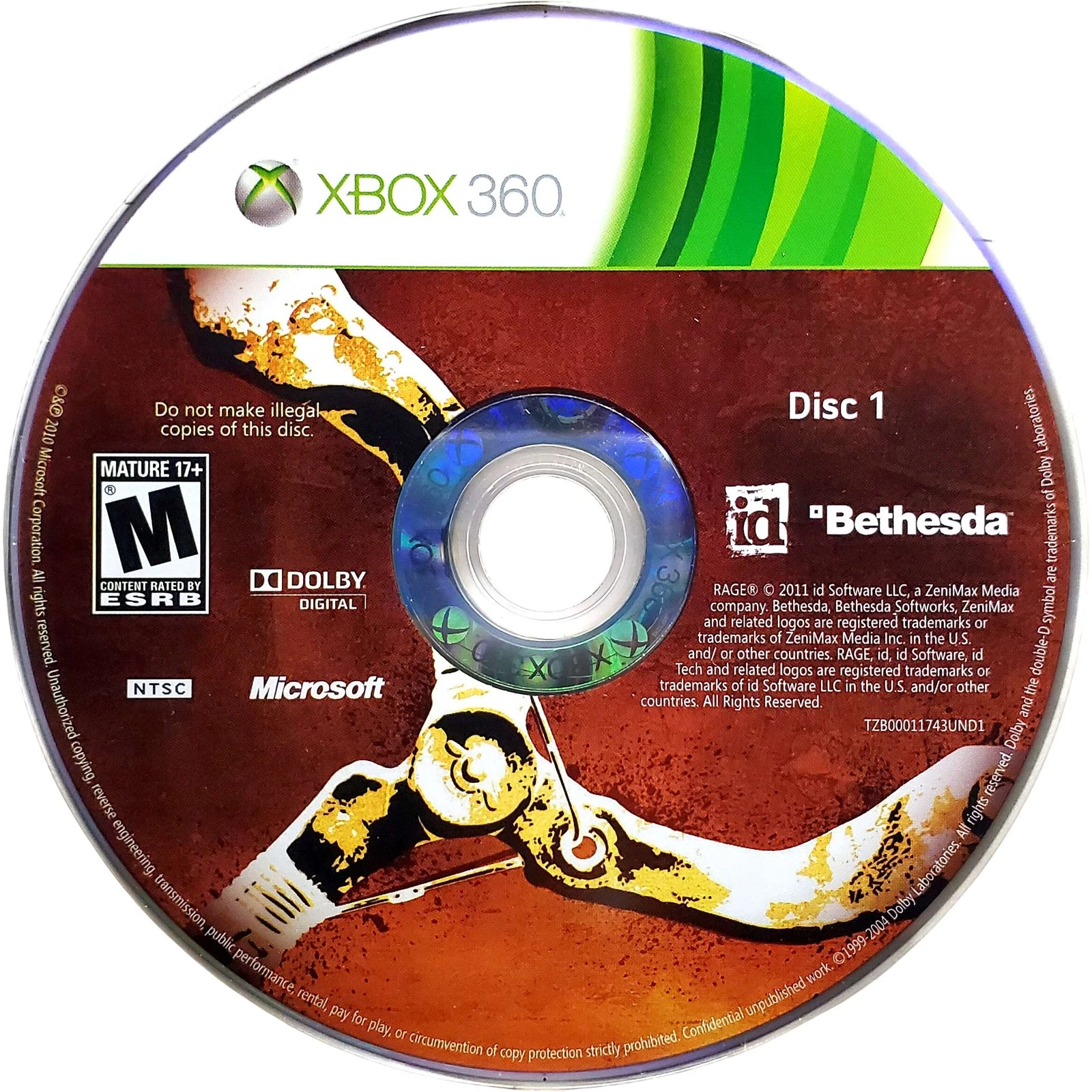 RAGE XBOX 360 PAL ( Preowned ) - Image 4