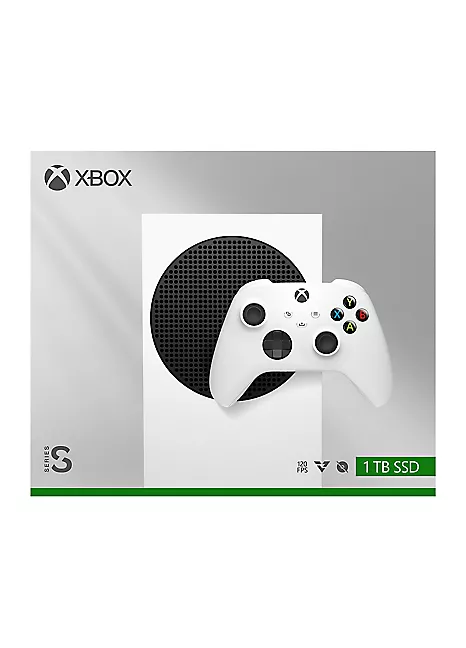 Microsoft Xbox Series S 1TB Console Video Game All Digital White - Image 1