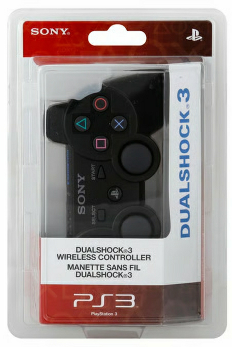 Sony Playstation 3 Dualshock 3 Original Controller for PS3 Black - Image 1