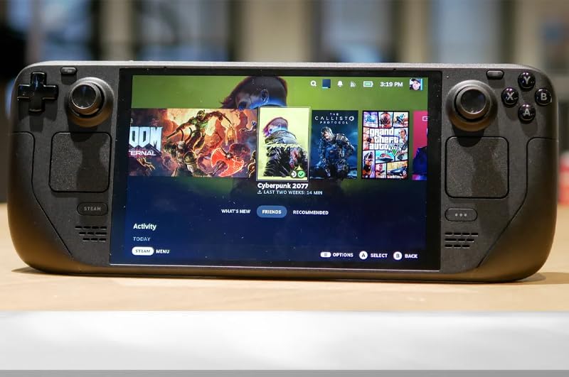 Steam Deck OLED 1TB Handheld Gaming Console Featuring A High Dynamic Range Screen, Black - Image 5