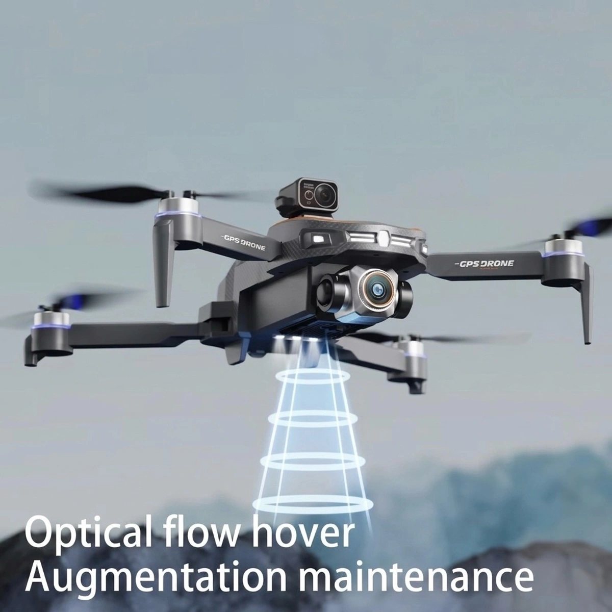 S28 GPS Drone With Inbuilt Display Remote, Brushless Motor And Obstacle Avoidance Sensor, Dual Camera, 90 Degrees Lens - Image 15