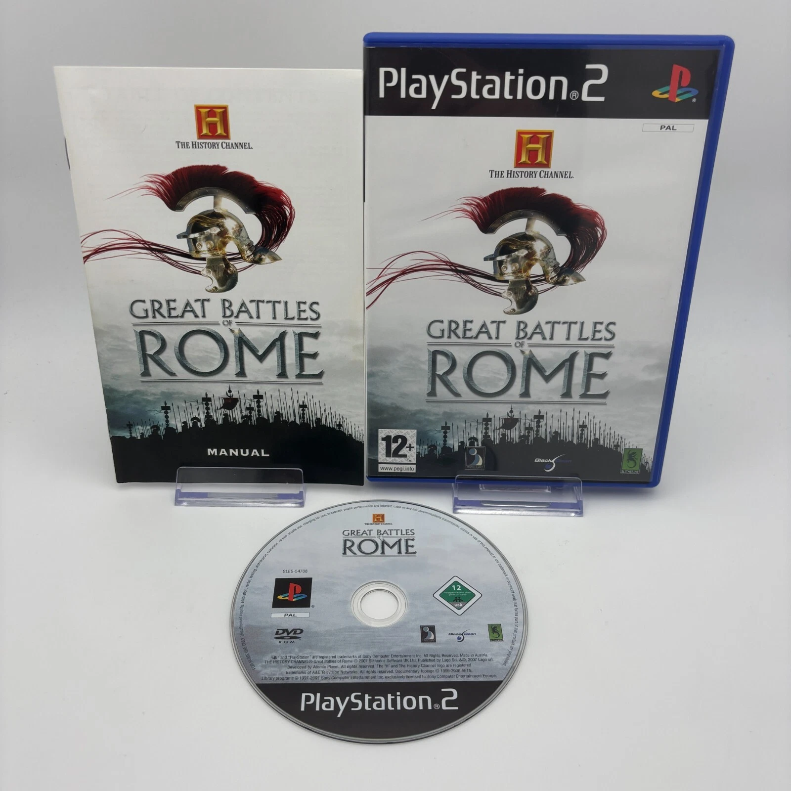 History Channel Great Battles of Rome Playstation 2 PS2 ( Preowned ) - Image 3