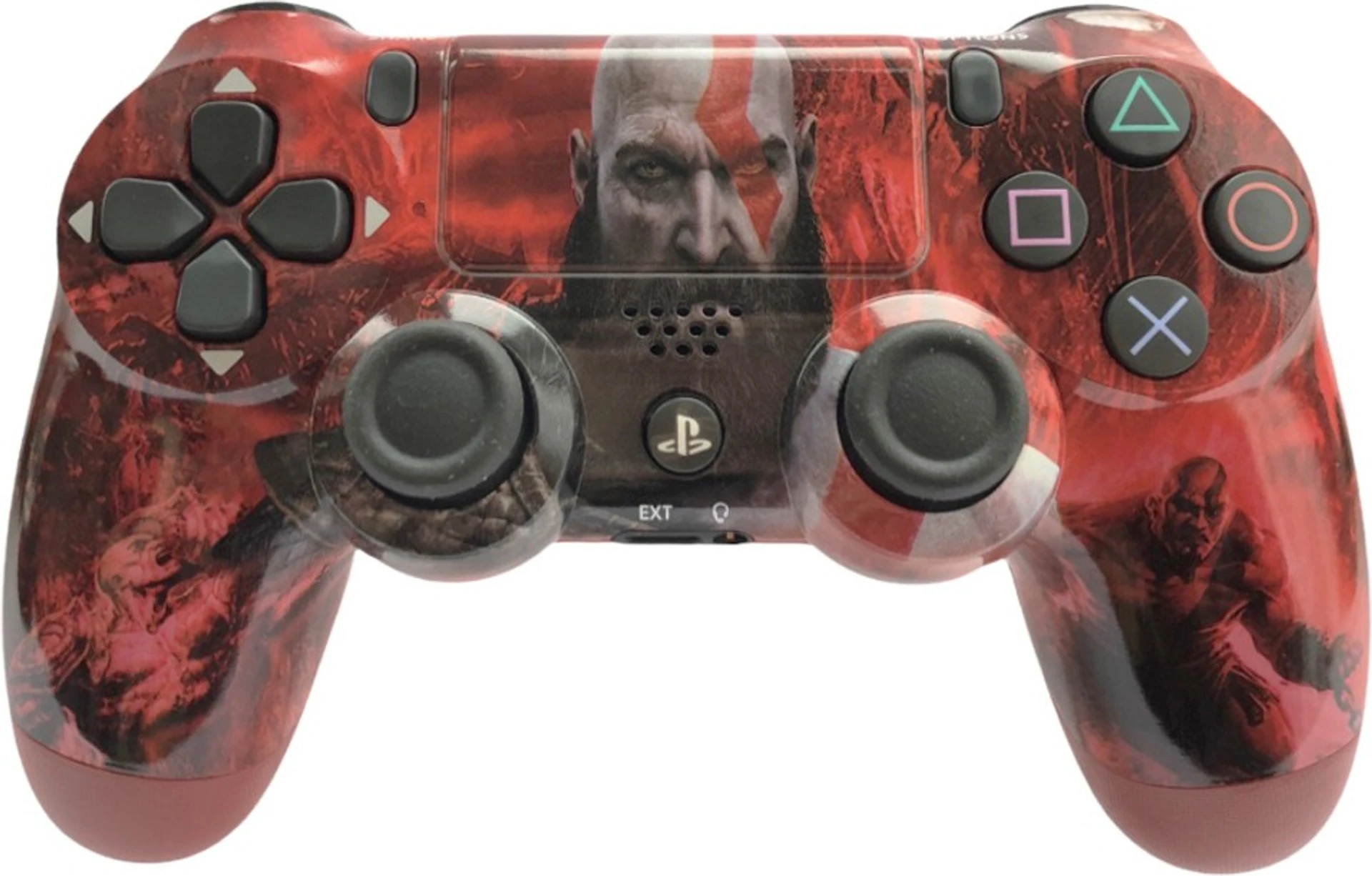 God Of War Ragnarok Limited Edition PS4 controller PS4 Compatible Red - Image 1