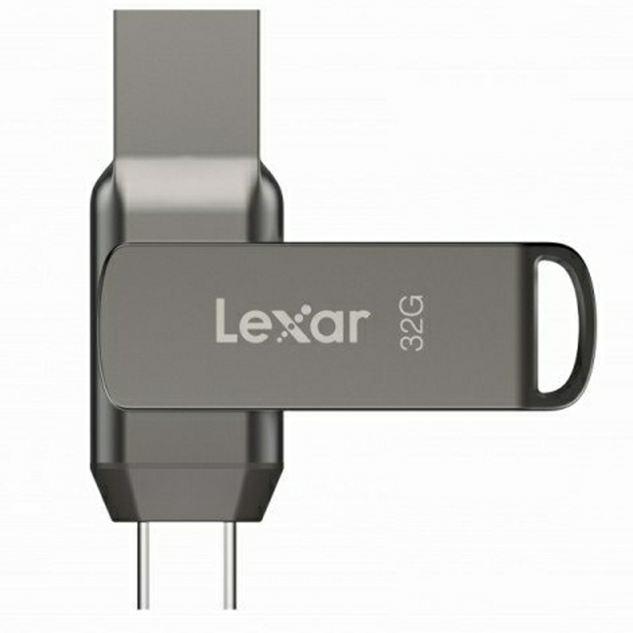 Lexar Jump USB 32GB Dual Flash Drive USB 3.2 Gen 1 OTG D400 PenDrive Compatible with Desktop Computer, Mobile, Laptop Metal Body Case Grey - Image 2