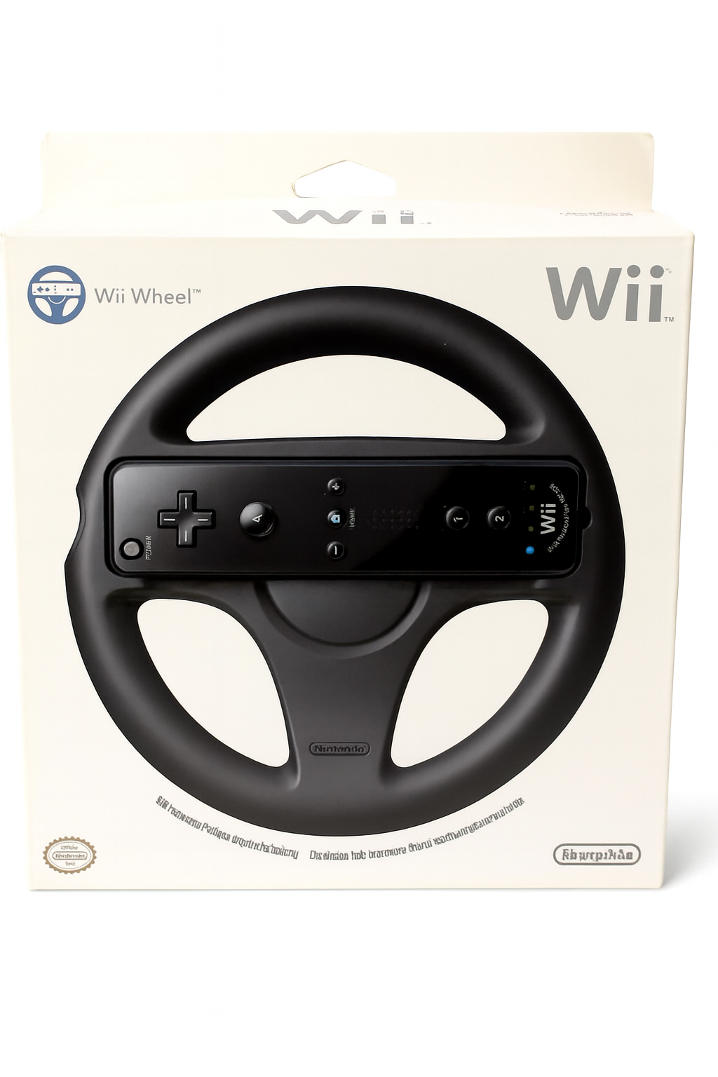 Mario Kart Racing Games Steering Wheel Compatible for Nintendo Wii Black - Image 4