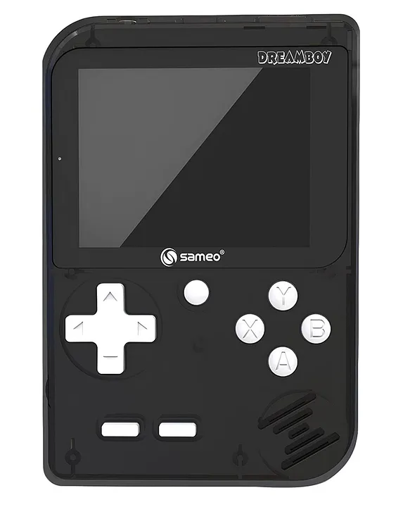 Sameo Dreamboy Handheld Retro Mini Video Game Console 500 Classic Retro Tv Compatible Ice Black 6 Months Warranty - Image 1