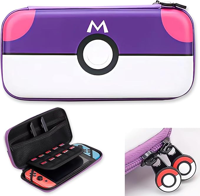 Nintendo Switch Oled/ V2 Travel Case Pokemon Master Ball - Image 1