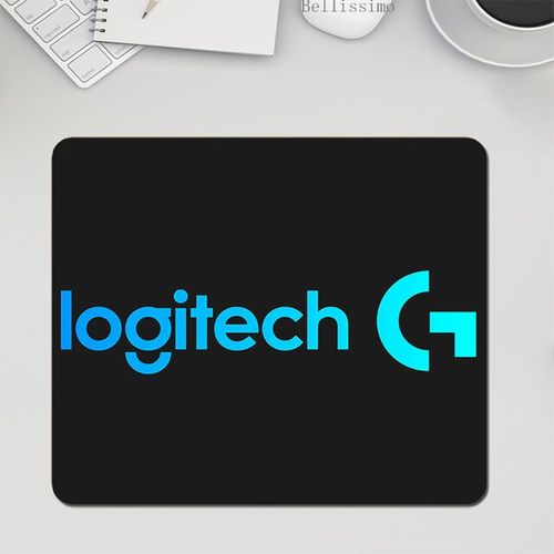 Logitech Print MousePad 26cm x 21cm x 0.6cm non Stitched Border Black - Image 4