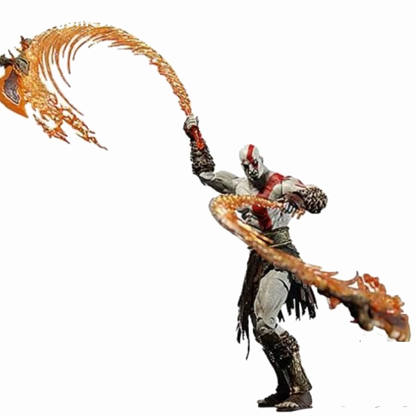 NECA God of War Kratos Flaming Blades of Athena 18cm Action Figure - Image 8