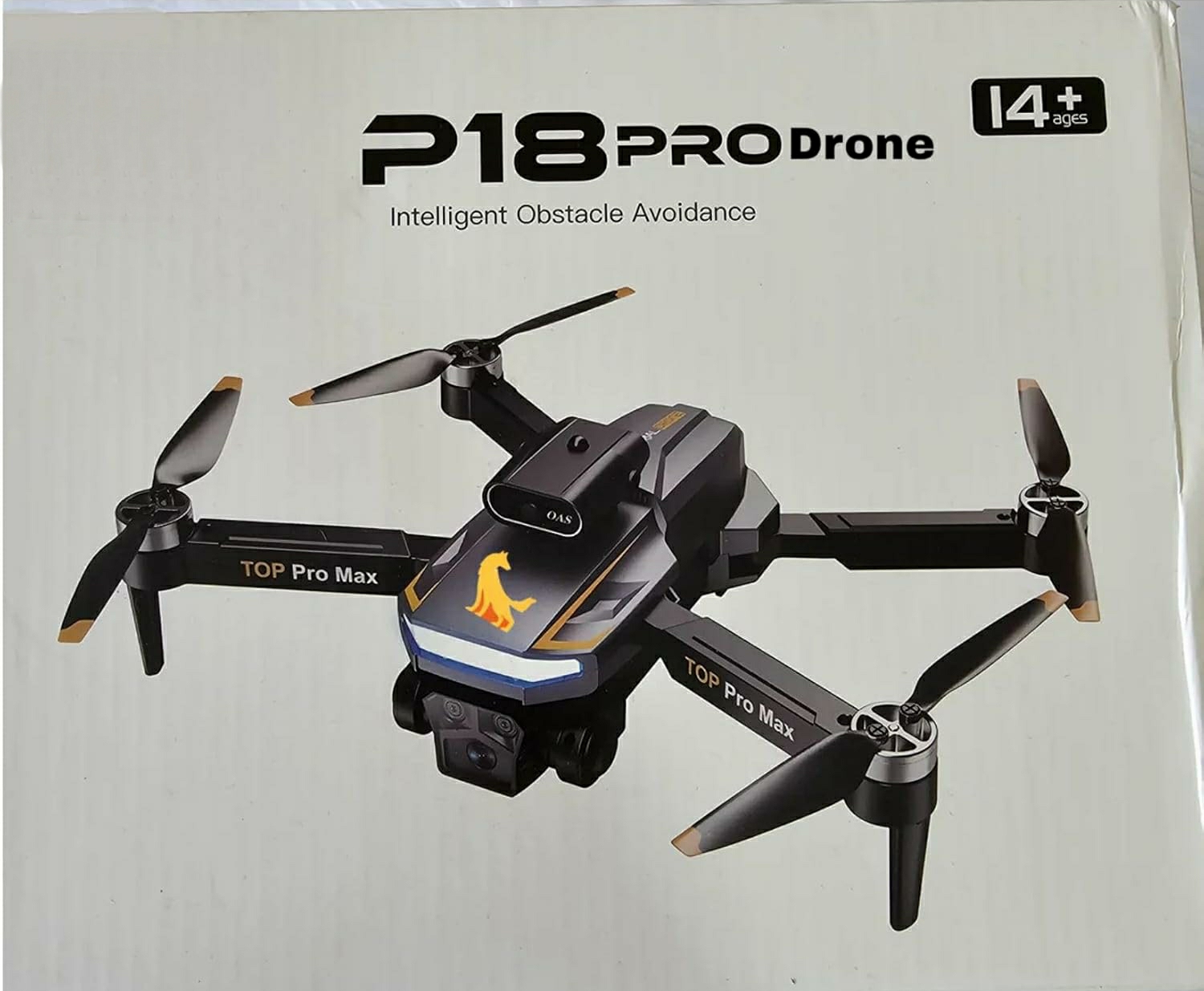 P18 Pro HD Dual Camera Brushless Drone | Dual Battery, Obstacle Avoidance Drone - Image 1