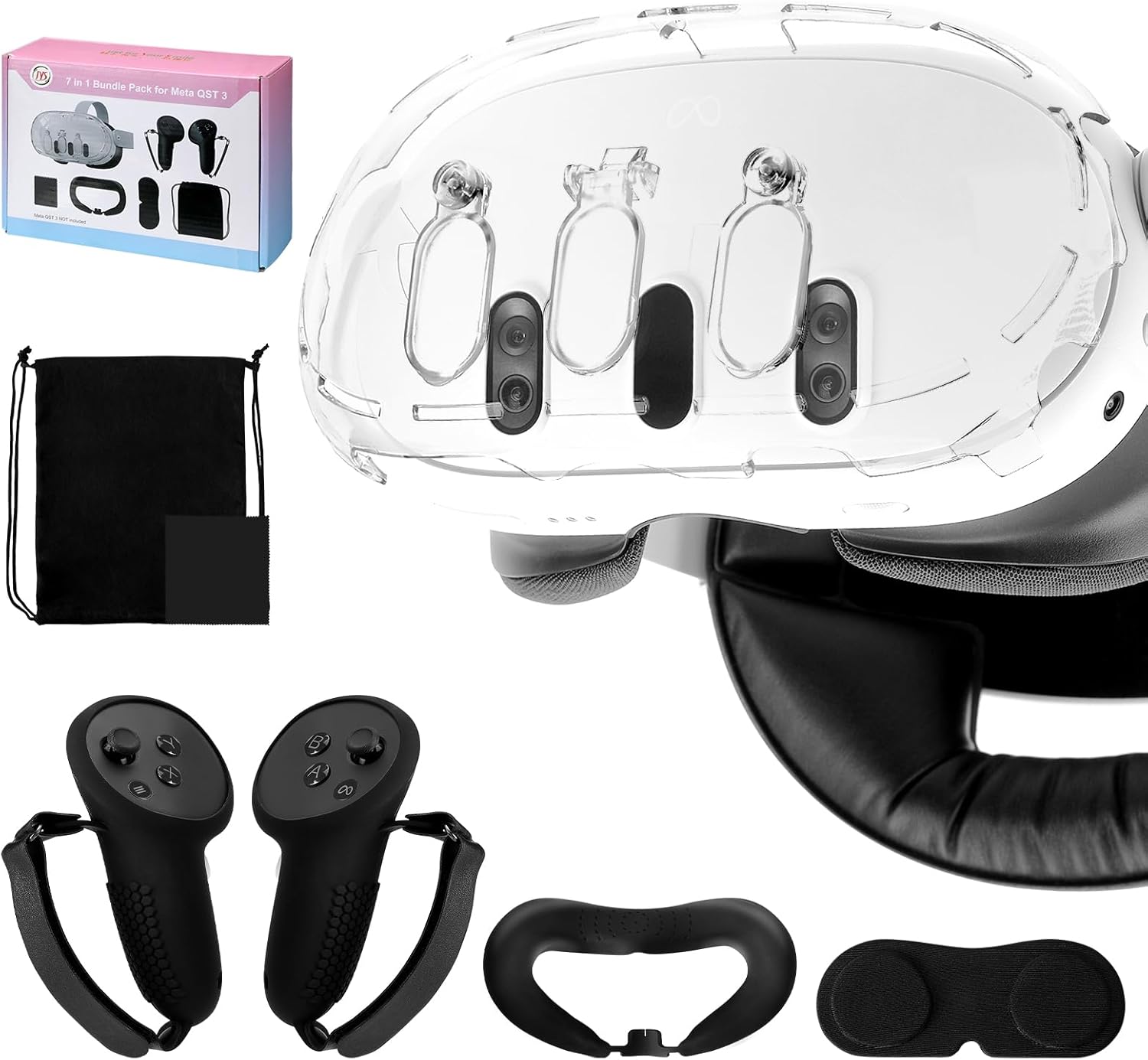 7-in-1 Meta Quest 3 Accessory Set for Meta Quest 3 - Image 1