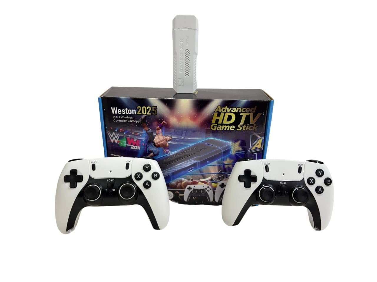 Weston M35 Advance HD TV Game Stick, 2.4G Wireless Controller Gamepad, Plug & Play HDMI Console, 30,000+ Retro Games - Image 2