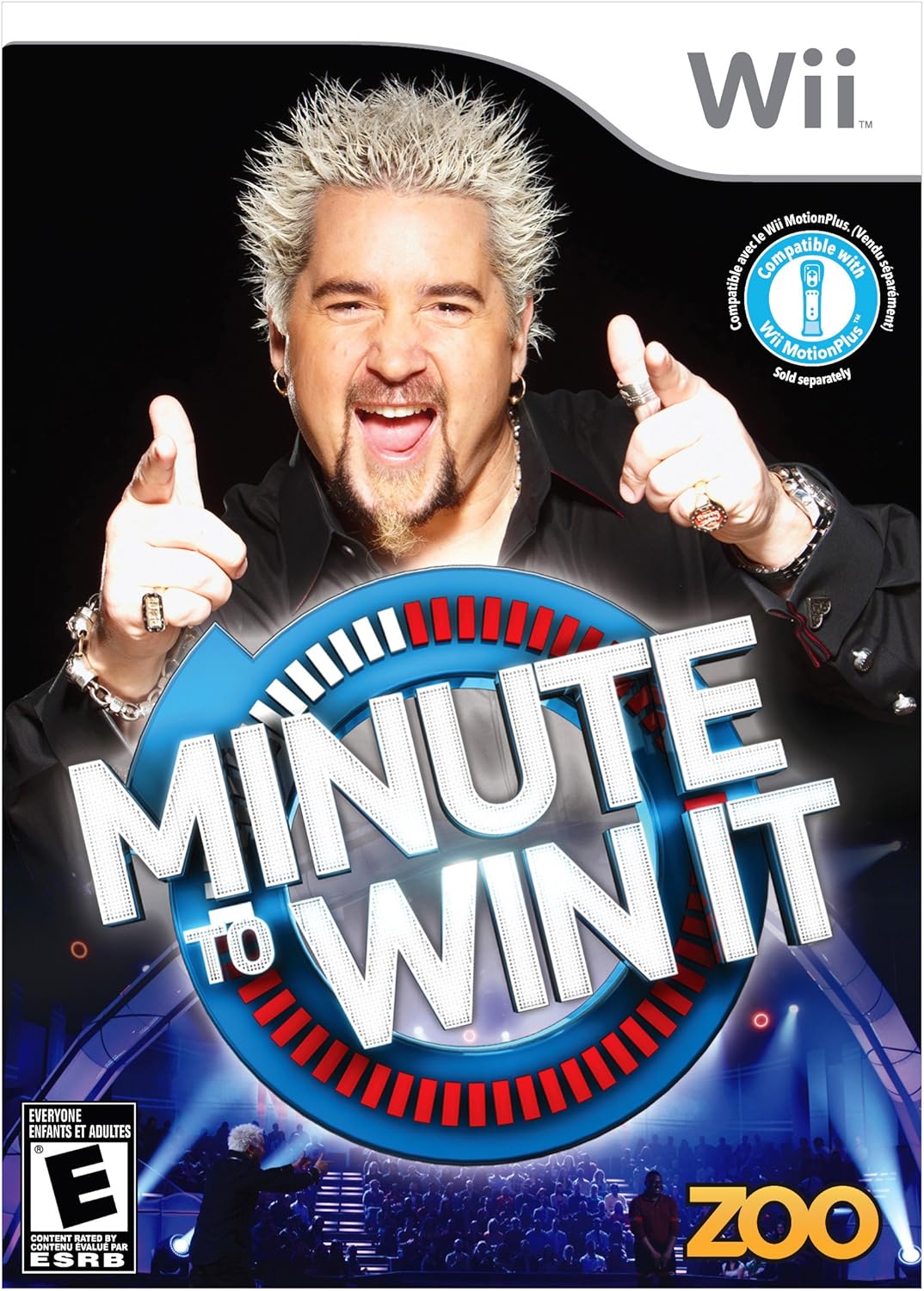 Minute To Win It Nintendo WII ( Preowned ) - Image 1