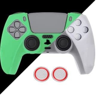 Glow in The Dark GID Silicon cover for PS5 Playstation 5 controller - Image 1