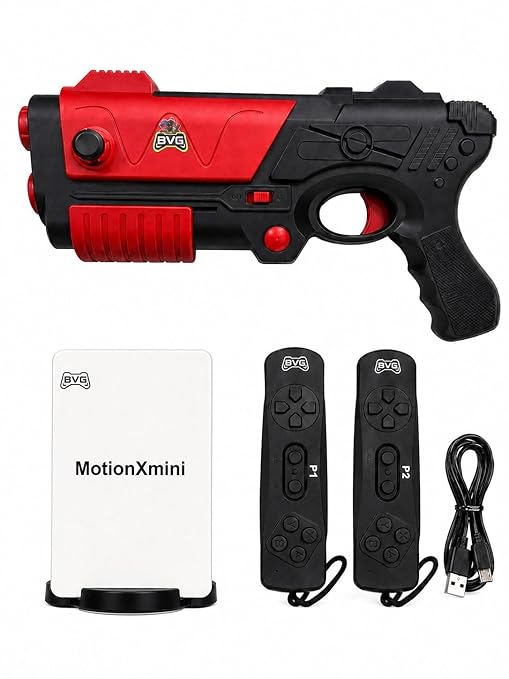 Motion X mini 32 Bit Motion TV Video Game With Gun - Image 1