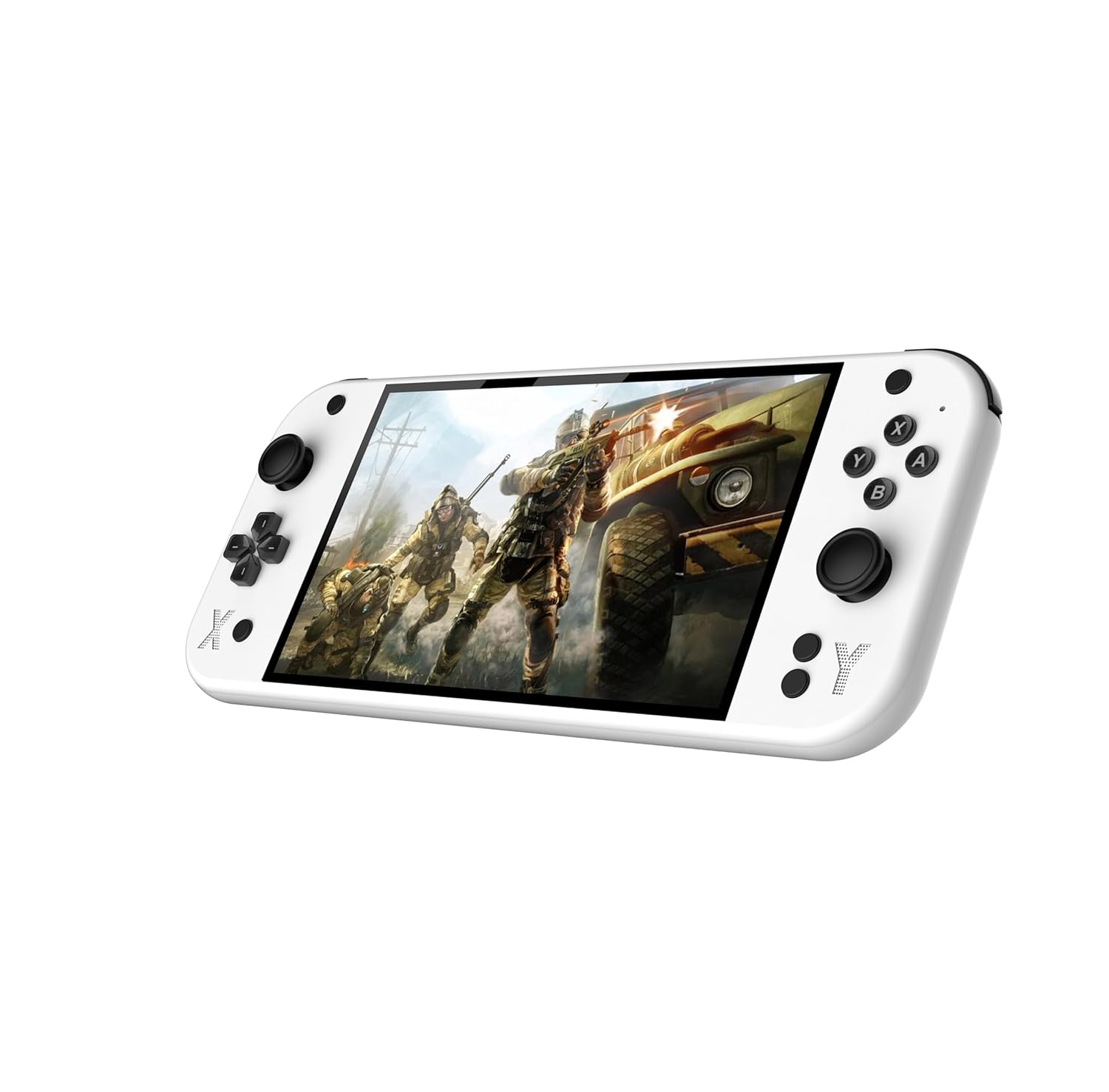G90 7 Inch IPS HD Screen Handheld Game Console White - Image 2
