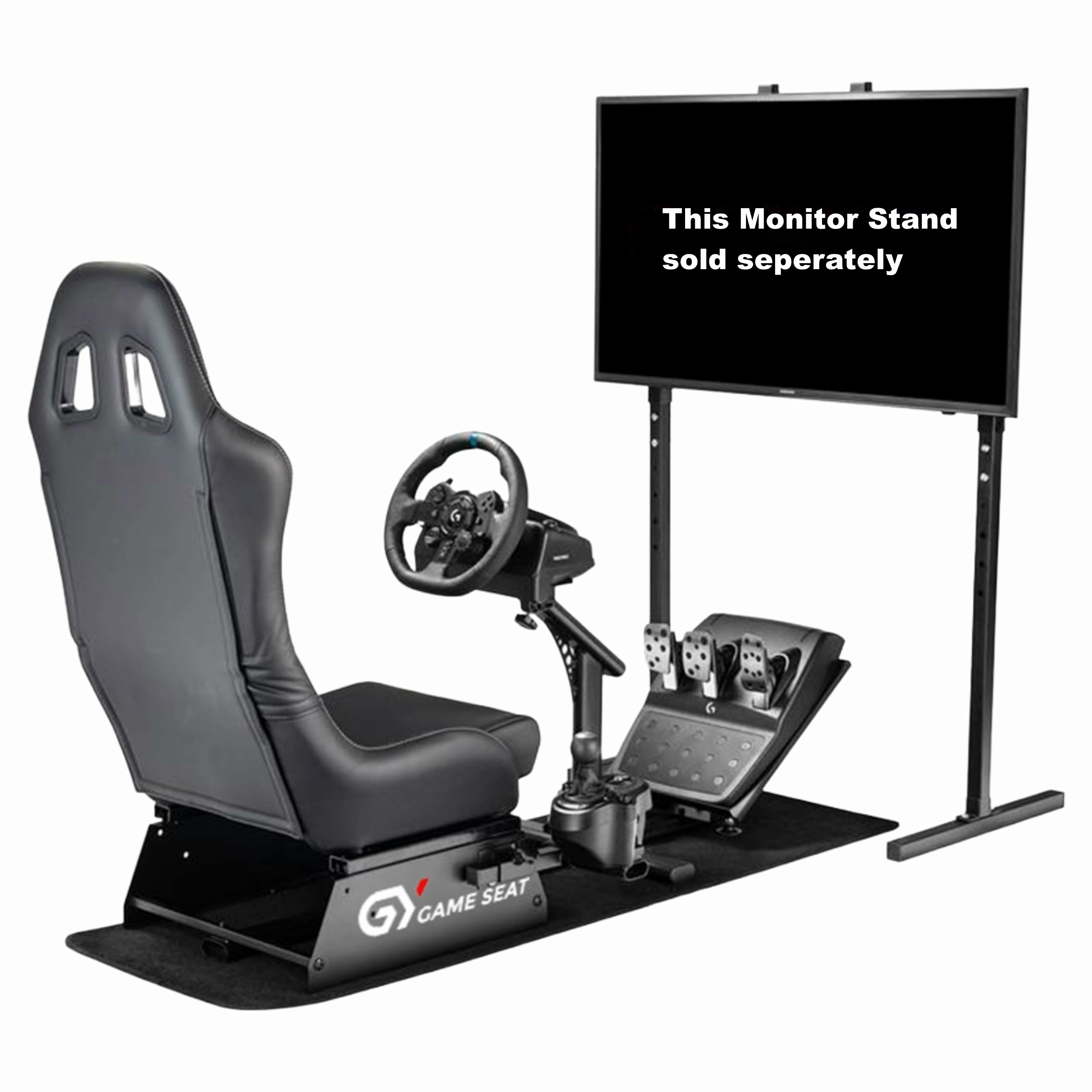 GY Game Seat Racing Simulator Cockpit Metal Frame Driving Game Race Chair Cockpit Racing Game Simulator Seat for Logitech G25,G27,G29,G920 - Image 5