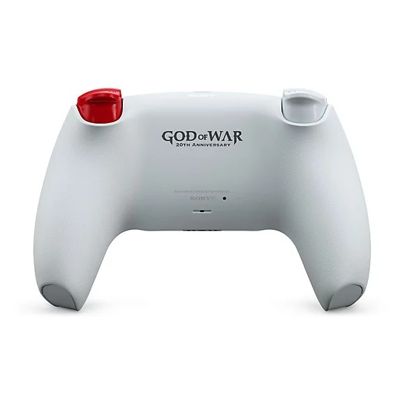 SONY PS5 DualSense God of War 20th Anniversary LE Controller Gamepad  White, Red, For PS5 - Image 7