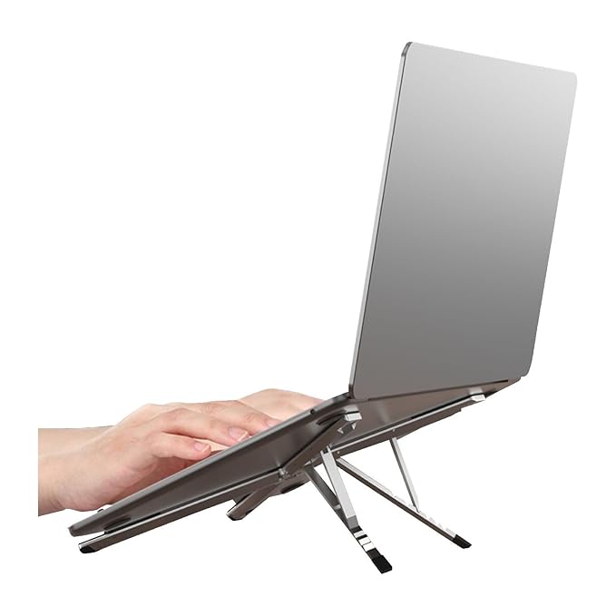 Digitek (DPLS 001) Foldable & Portable Laptop & Tablet Stand - Image 2