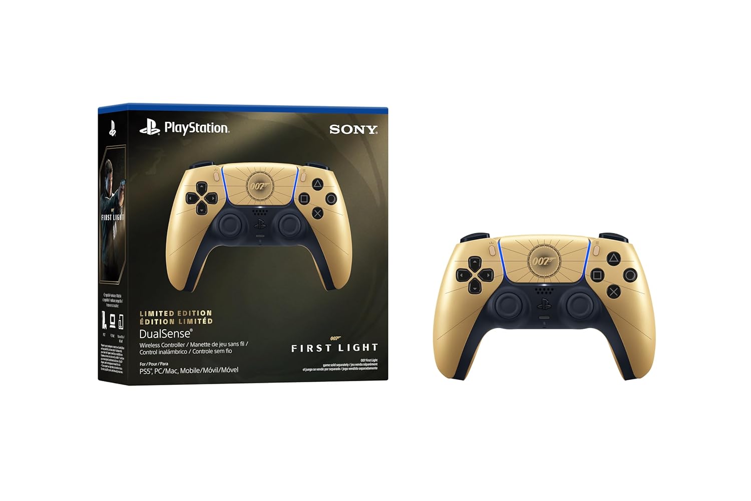 007 First Light Limited Edition PlayStation 5 DualSense 5 Wireless Controller for PS5 - Image 6