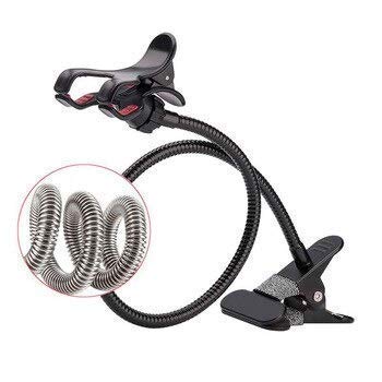 Gooseneck Flexible Clip Lazy Arm Bracket, Cell Phone Stand For Both Mobiles And Tablets - Image 4