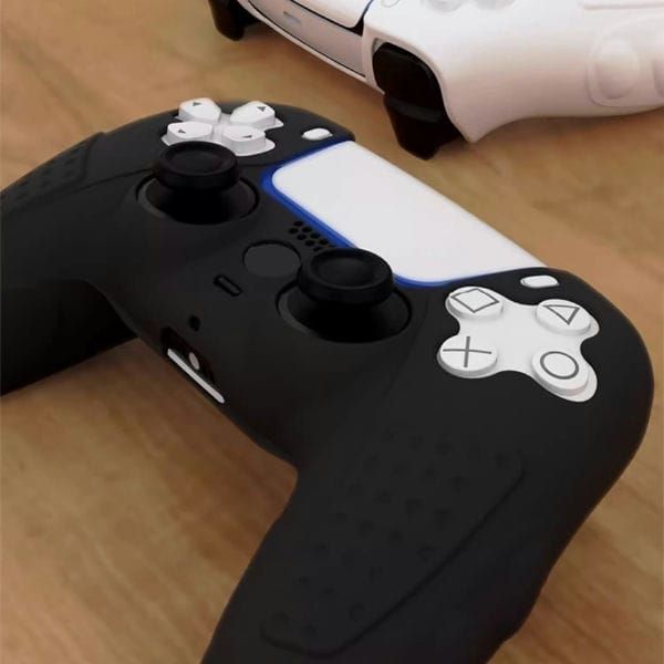 IINE Ps5 Controller Silicone protective case for PS5 DualSense controller LINE L426 Black - Image 4